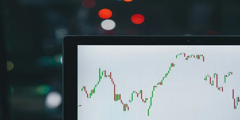 Stock market illustration