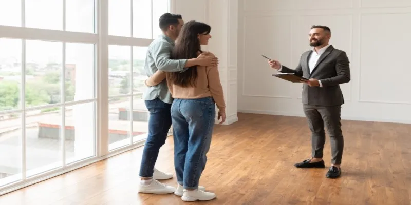 A thoughtful homebuyer considering options