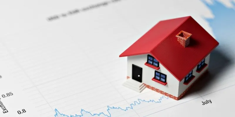Real estate market trends graph