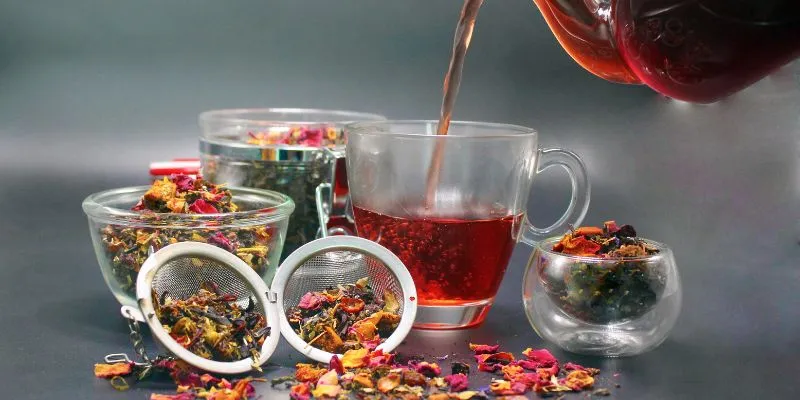 A cup of Darjeeling tea displaying its unique color and flavor