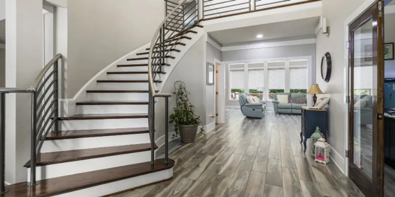 Mixed Materials Railing
