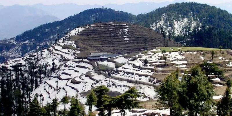 Scenic view of Kufri in Shimla