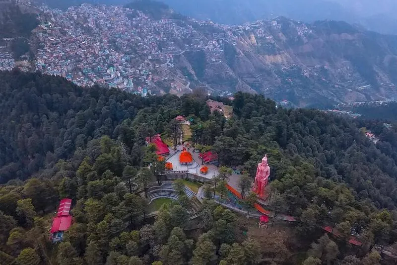 Jakhoo Hill and Temple in Shimla
