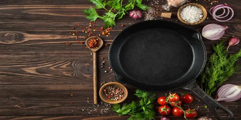 Cast Iron Pan Cooking