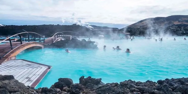 Icelandic thermal bath