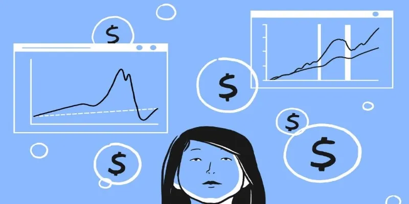 Financial Bubble Illustration