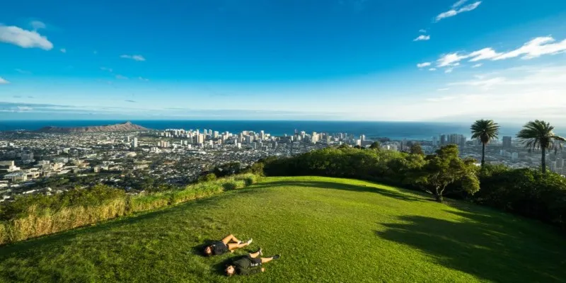 Tantalus Lookout view