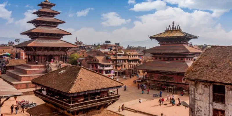 Nyatapola Temple in Bhaktapur's Durbar Square
