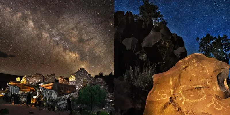 Clear night sky over Grand Canyon-Parashant National
Monument