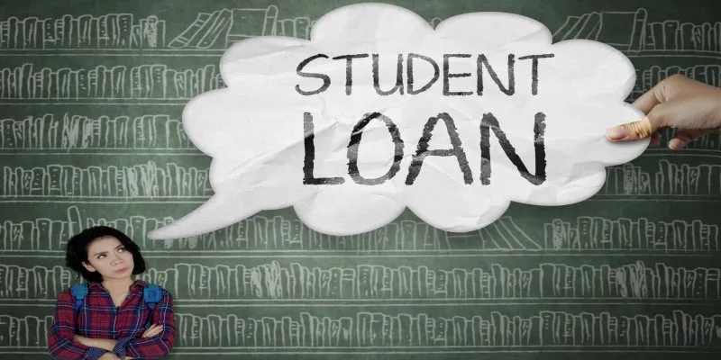 Student loan paperwork on a
desk
