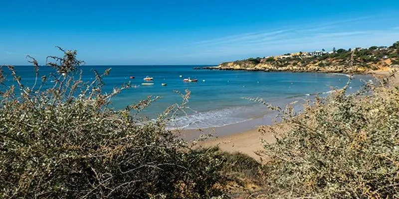 Stunning beach view in Albufeira