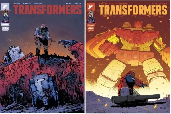 Transformers comic
cover