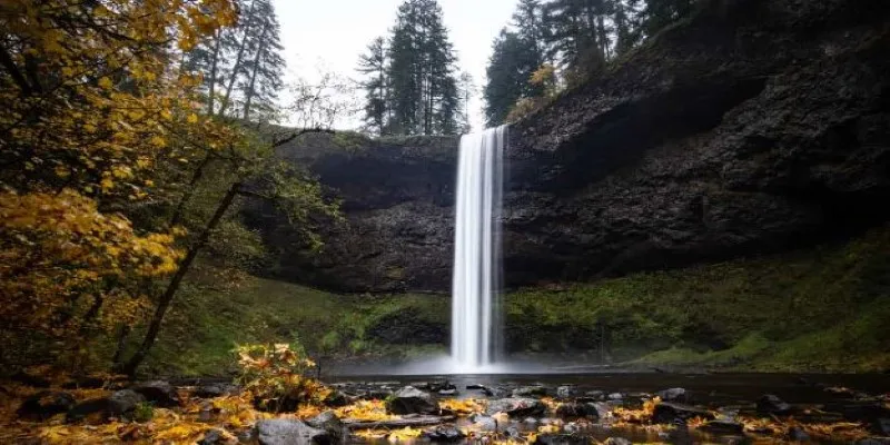 Silver Falls State Park Waterfall