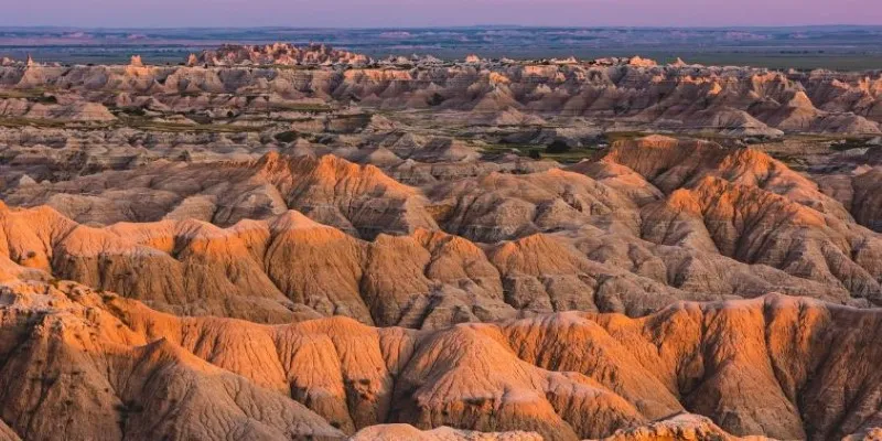 Badlands National Park Landscape