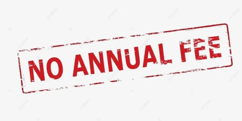 No Annual Fee Feature