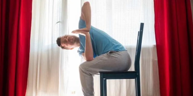Chair Twist Pose