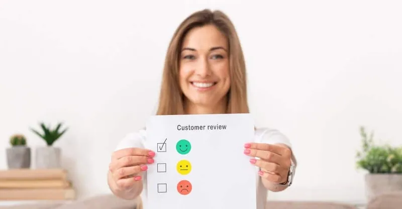 Checking customer
reviews