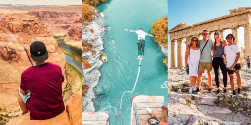 Adventurous traveler