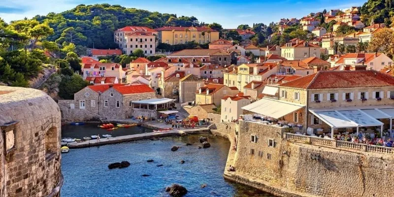 View of Lokrum Island from
Dubrovnik