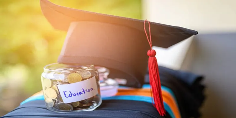 An illustration of a student loan contract