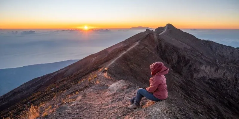 Descending Mount Agung