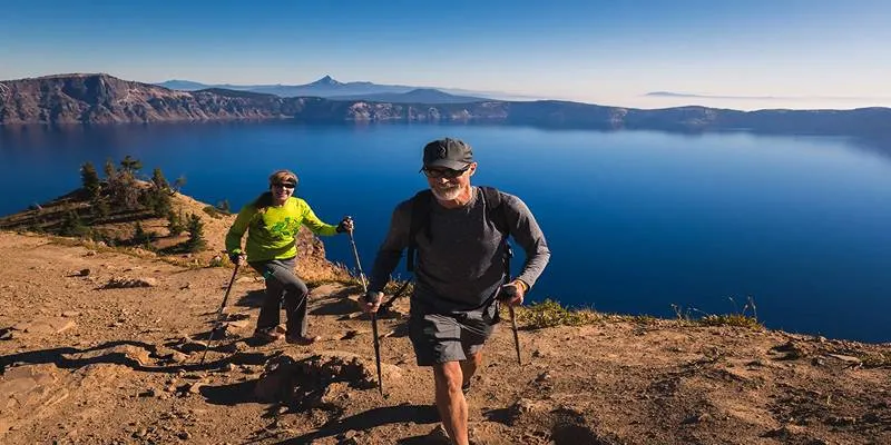 Hiking trail to Bromo
crater