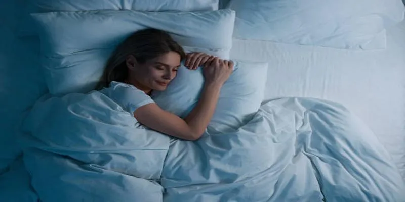 Person talking in sleep