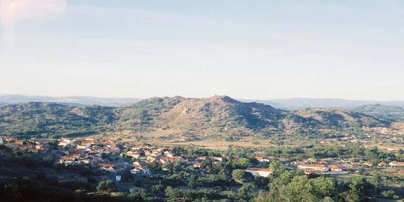 A picturesque view of a Schist Village in Portugal