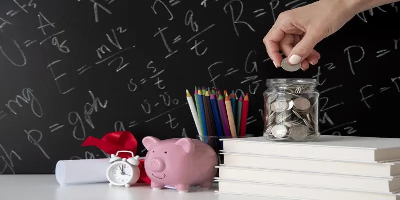 Person breaking down savings goals into
milestones