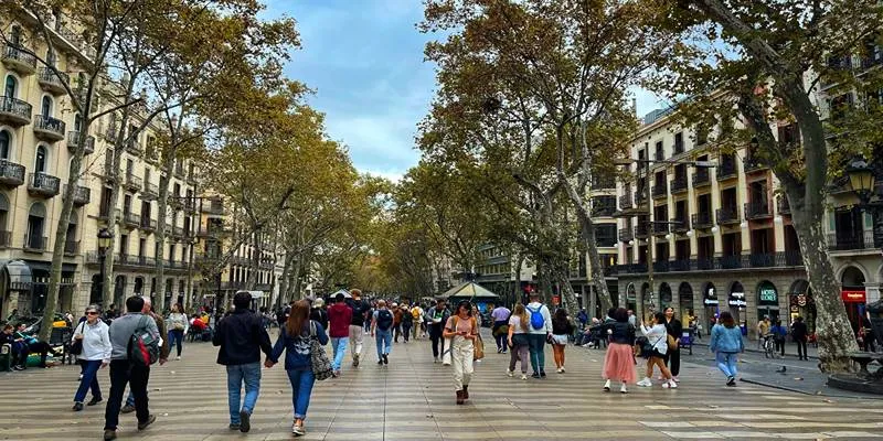 La Rambla in Barcelona