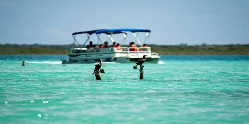 Boat Tour in Bacalar